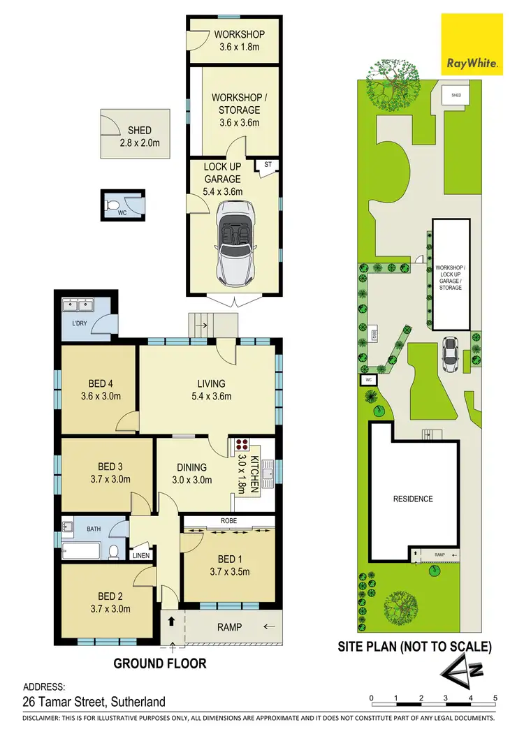 Floorplan of Homely house listing, 26 Tamar Street, Sutherland NSW 2232