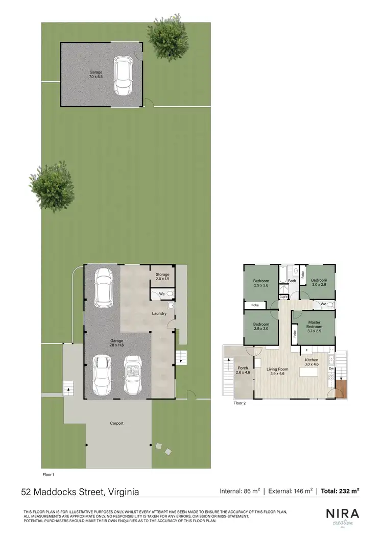 Floorplan of Homely house listing, 52 Maddocks Street, Virginia QLD 4014