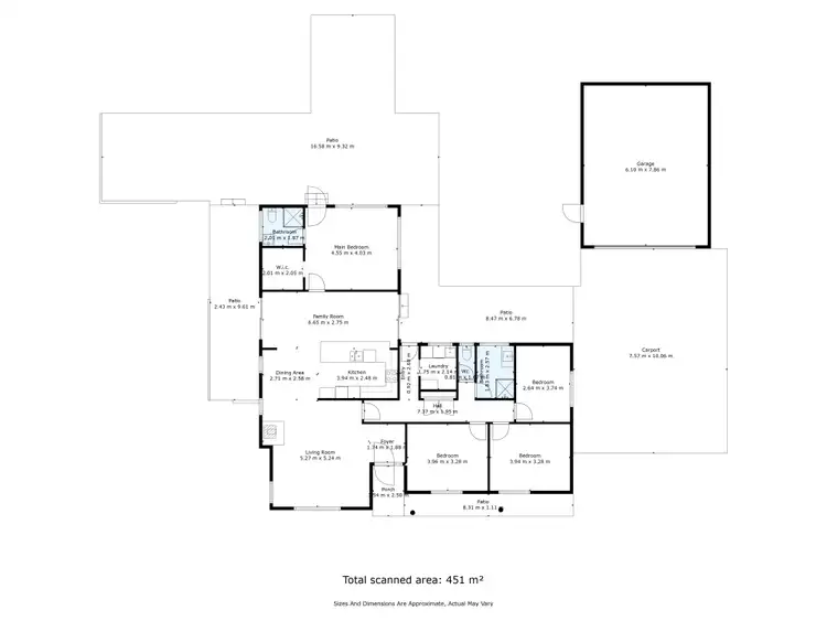 Floorplan of Homely house listing, 45 Urana Road, Burrumbuttock NSW 2642