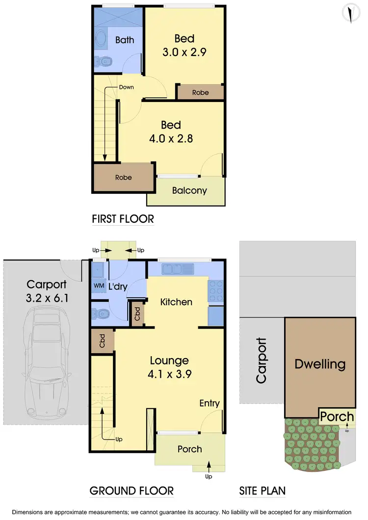 Floorplan of Homely unit listing, 7/816-822 Heatherton Road, Springvale South VIC 3172