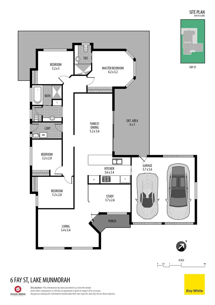 Floorplan of Homely house listing, 6 Fay Street, Lake Munmorah NSW 2259