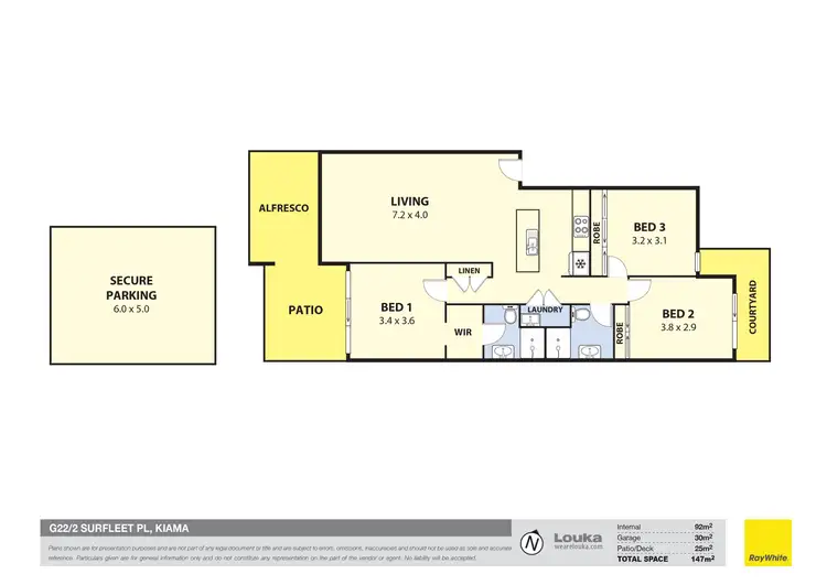 Floorplan of Homely apartment listing, G22/2 Surfleet Place, Kiama NSW 2533
