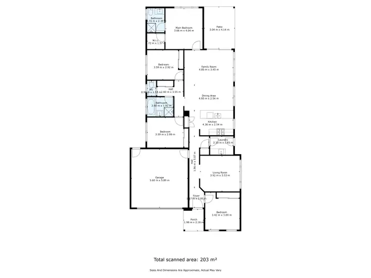 Floorplan of Homely house listing, 15 Dawson Street, Hamilton Valley NSW 2641