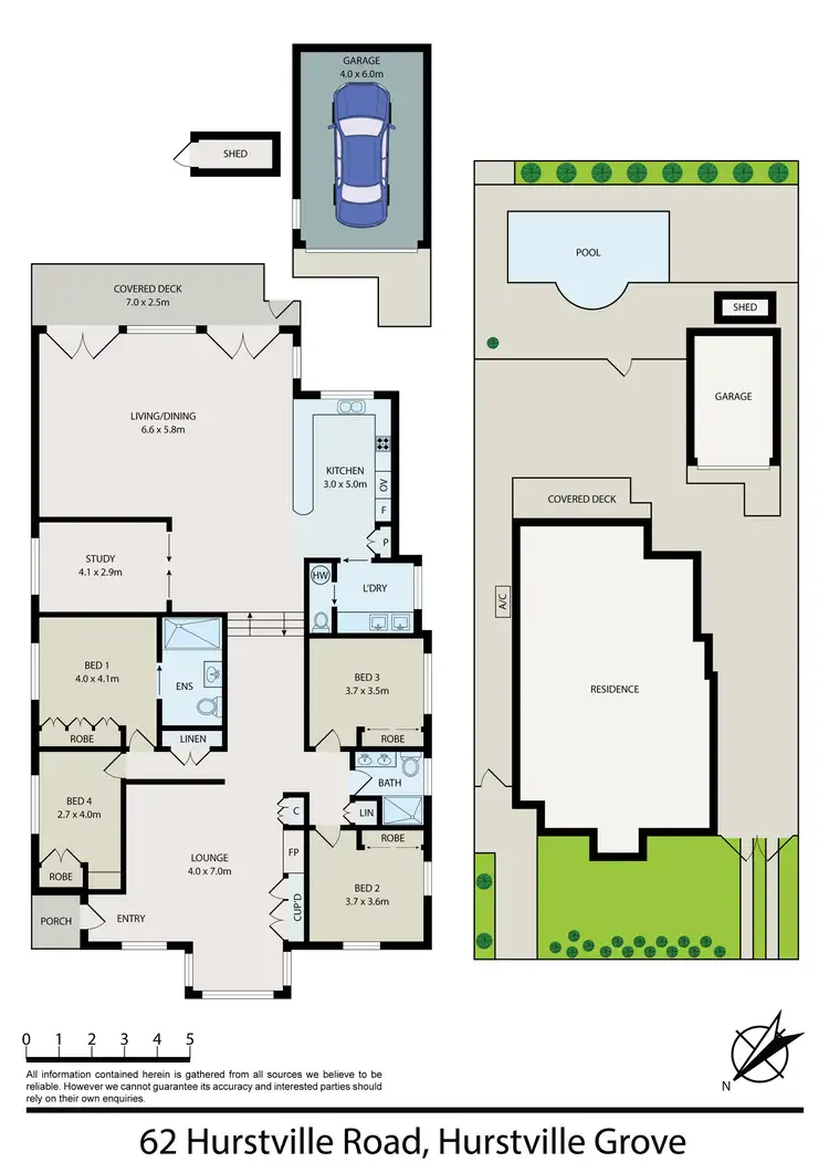Floorplan of Homely house listing, 62 Hurstville Road, Hurstville Grove NSW 2220