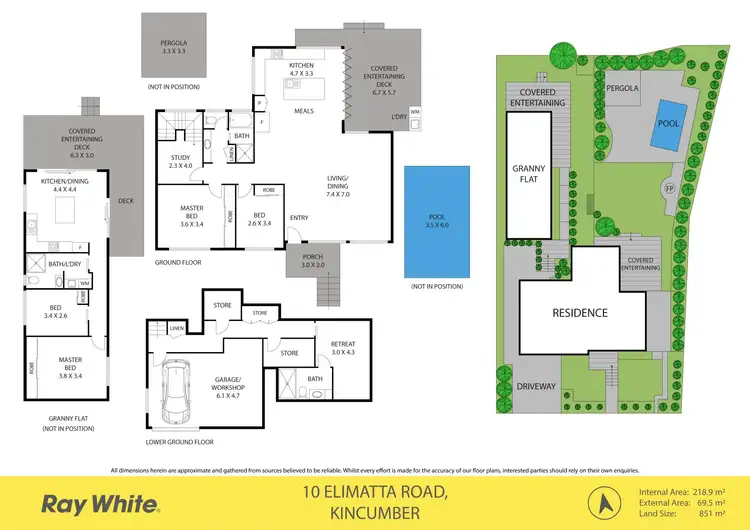 Floorplan of Homely house listing, 10 Elimatta Road, Kincumber NSW 2251
