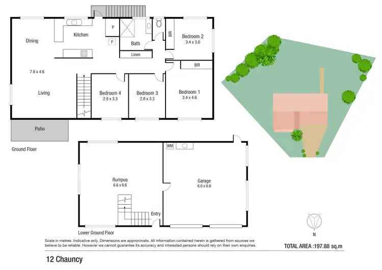 Floorplan of Homely house listing, 12 Chauncy Crescent, Douglas QLD 4814