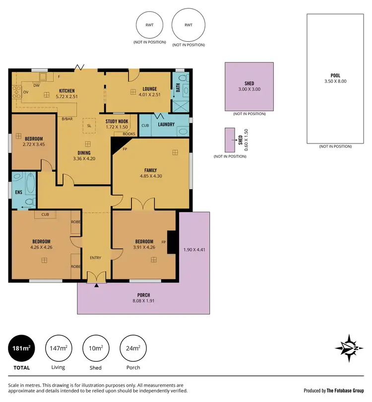 Floorplan of Homely house listing, 2 Olveston Avenue, Beverley SA 5009