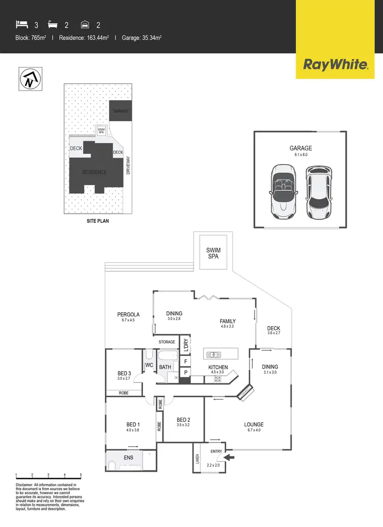 Floorplan of Homely house listing, 3 Cussen Street, Higgins ACT 2615