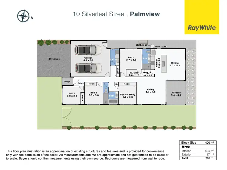 Floorplan of Homely house listing, 10 Silverleaf Street, Palmview QLD 4553