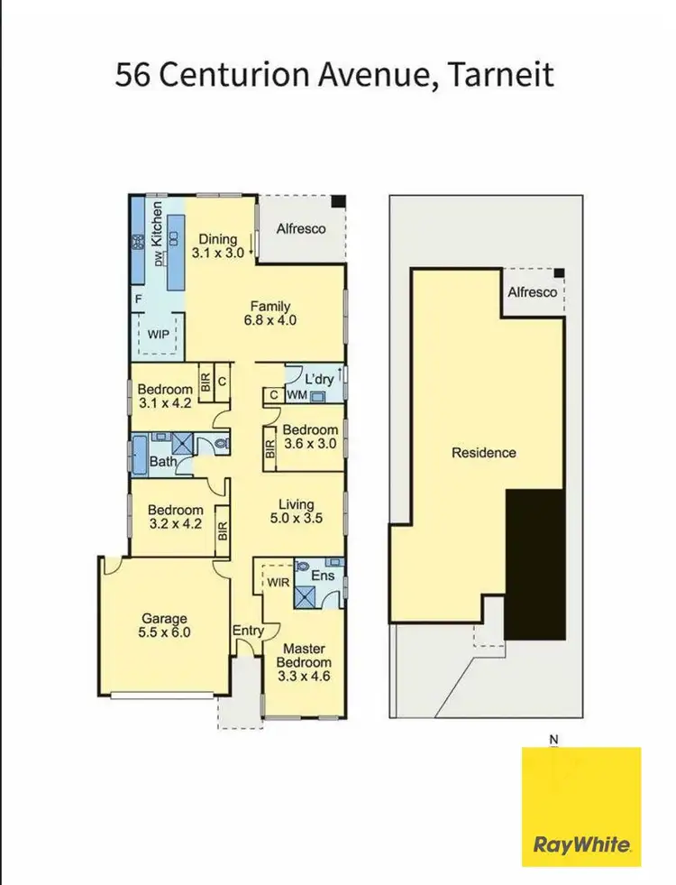Floorplan of Homely house listing, 56 Centurion Avenue, Tarneit VIC 3029