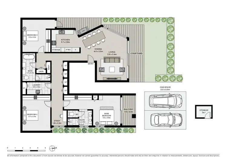 Floorplan of Homely apartment listing, 1/5 Bulga Road, Dover Heights NSW 2030
