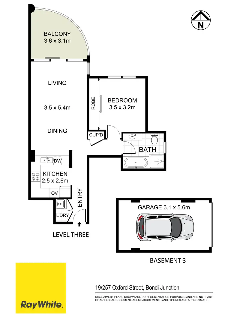 Floorplan of Homely apartment listing, 19/257 Oxford Street, Bondi Junction NSW 2022