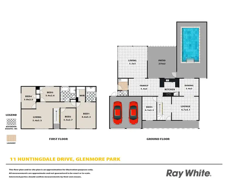 Floorplan of Homely house listing, 11 Huntingdale Drive, Glenmore Park NSW 2745