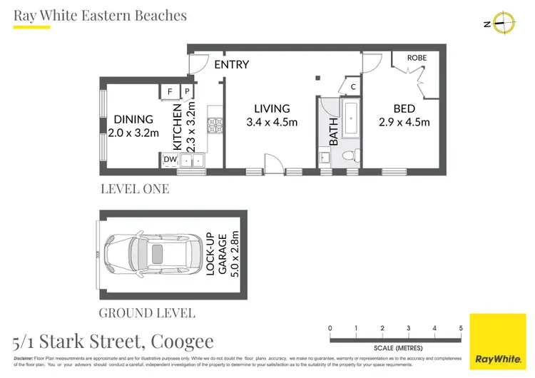 Floorplan of Homely apartment listing, 5/1 Stark Street, Coogee NSW 2034