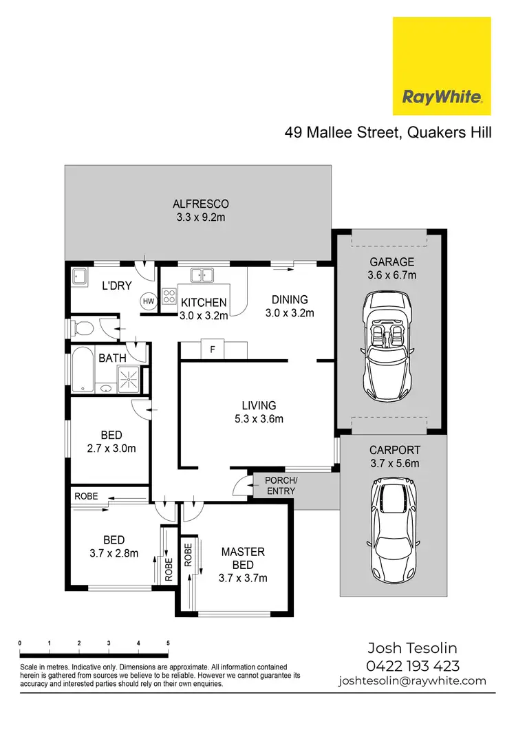 Floorplan of Homely house listing, 49 Mallee Street, Quakers Hill NSW 2763