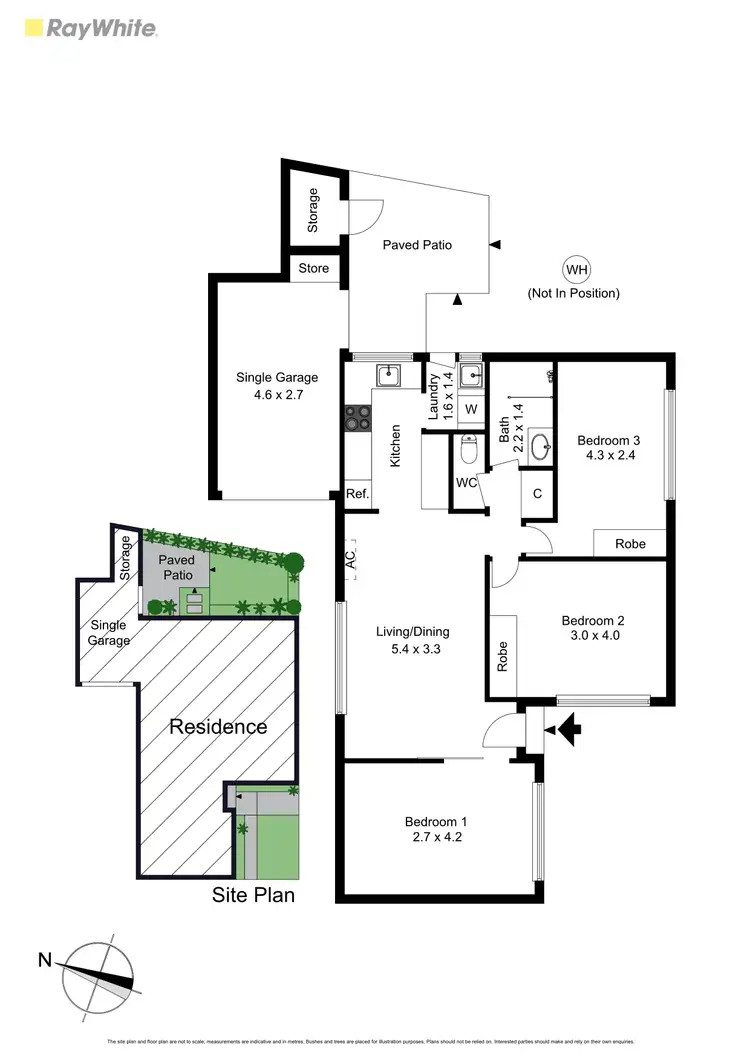 Floorplan of Homely unit listing, 1/41-43 Brownfield Street, Mordialloc VIC 3195