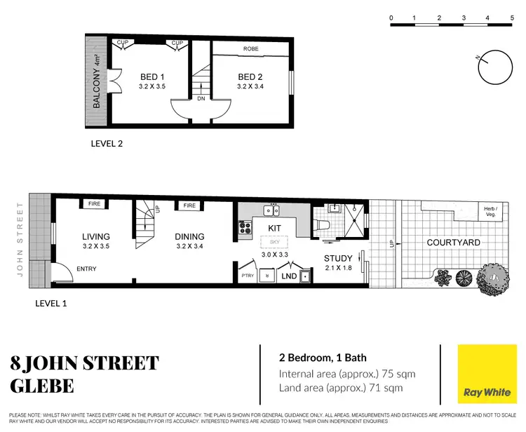Floorplan of Homely house listing, 8 John Street, Glebe NSW 2037