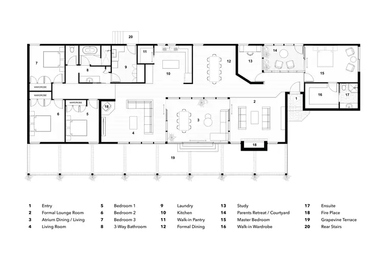 Floorplan of Homely rural property listing, 340 Black Swan Drive, Coutts Crossing NSW 2460