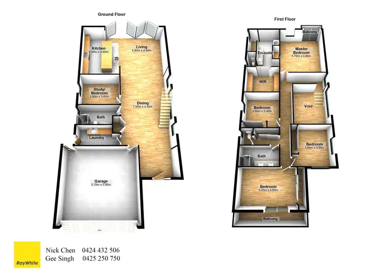 Floorplan of Homely house listing, 3A Summit Terrace, Forest Lake QLD 4078
