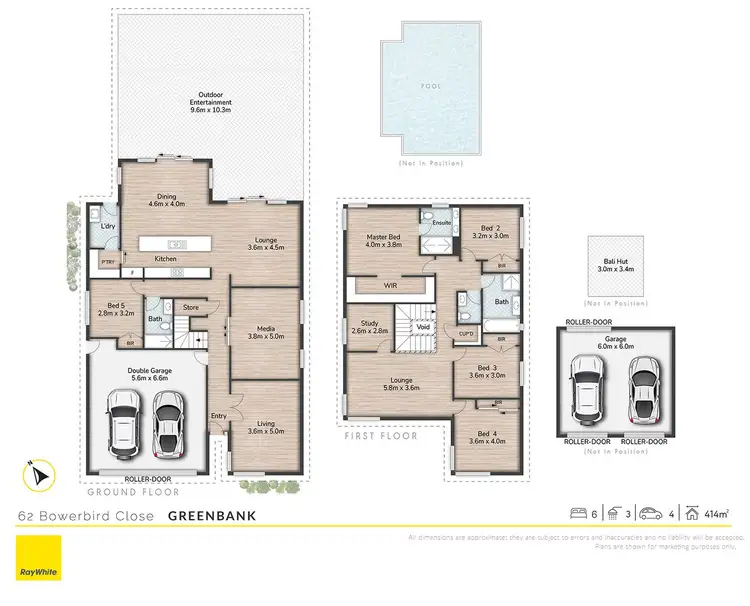 Floorplan of Homely house listing, 62 Bowerbird Close, Greenbank QLD 4124