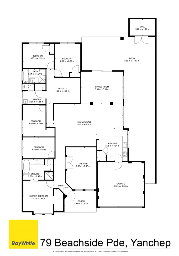 Floorplan of Homely house listing, 79 Beachside Parade, Yanchep WA 6035