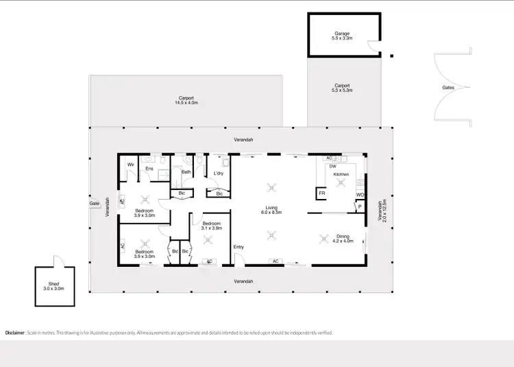 Floorplan of Homely house listing, 9 Biddles Place, Cable Beach WA 6726