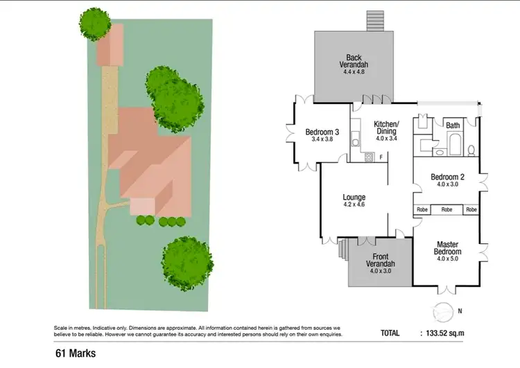 Floorplan of Homely house listing, 61 Marks Street, Hermit Park QLD 4812