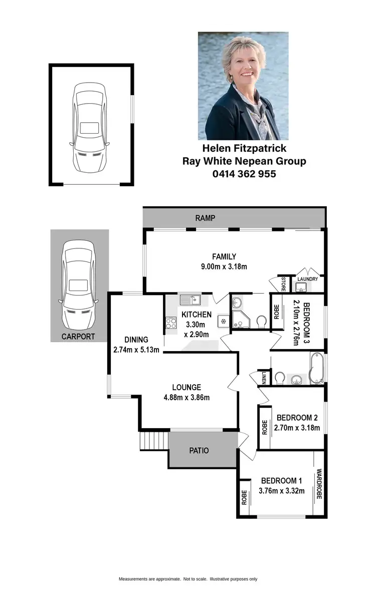 Floorplan of Homely house listing, 21 Hilliger Road, South Penrith NSW 2750
