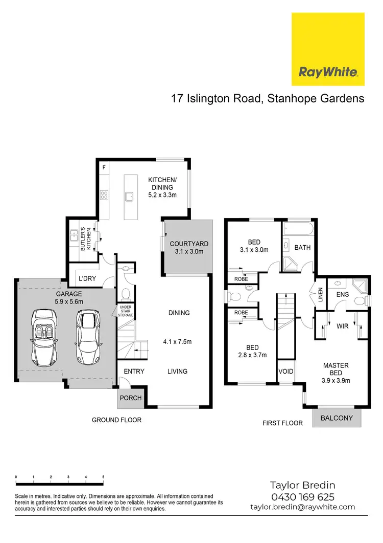 Floorplan of Homely house listing, 17 Islington Road, Stanhope Gardens NSW 2768