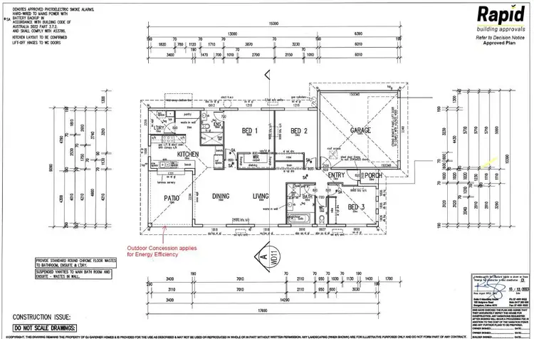 Floorplan of Homely house listing, 64 Tiller Circuit, Trinity Beach QLD 4879