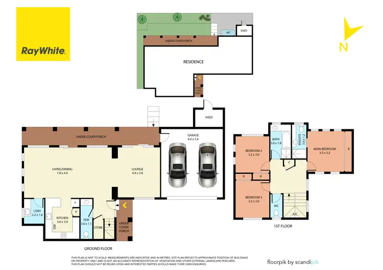 Floorplan of Homely townhouse listing, 5/80 Maroondah Highway, Croydon VIC 3136