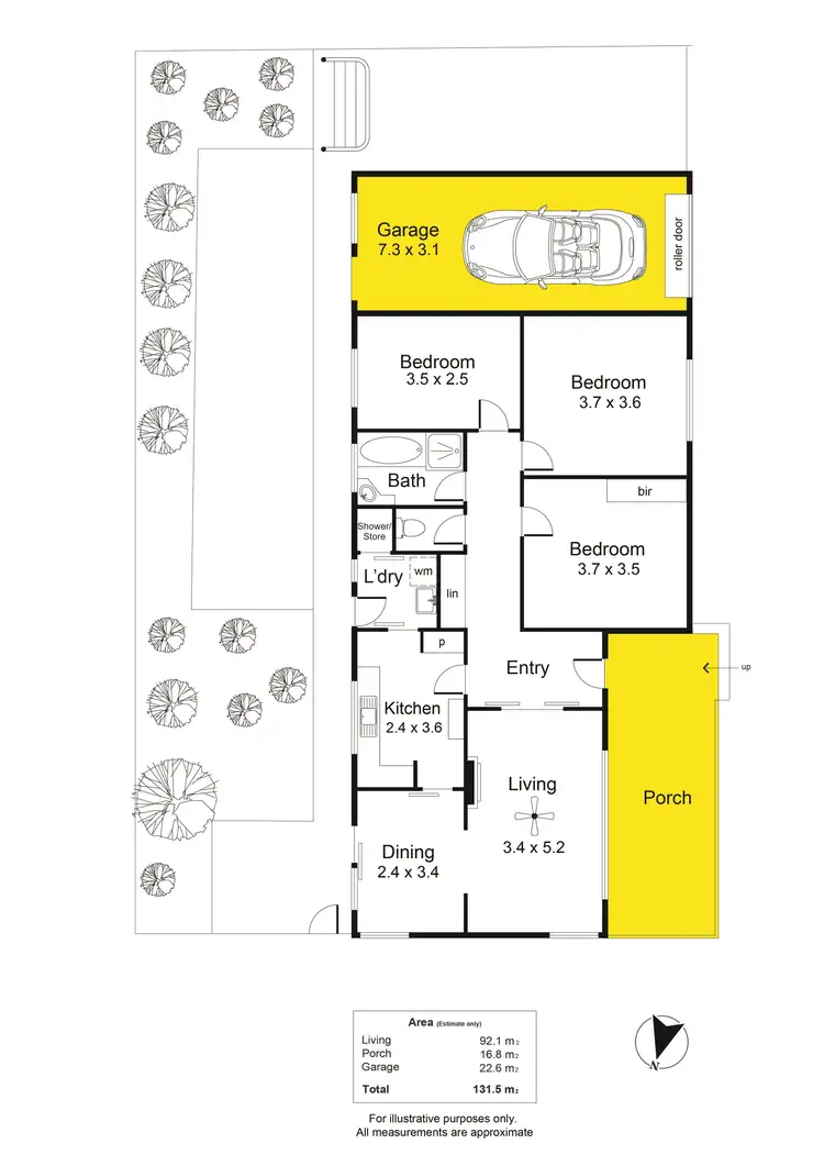 Floorplan of Homely house listing, 17 Maitland Terrace, Seacliff SA 5049