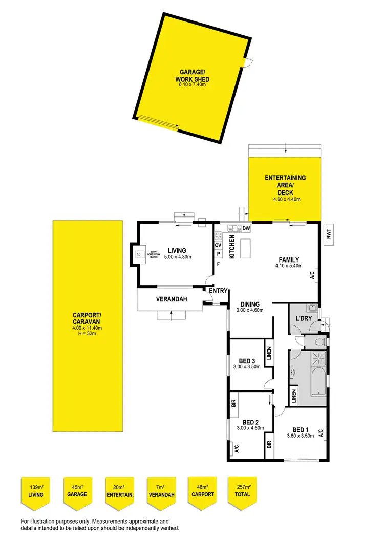 Floorplan of Homely house listing, 1 New Orleans Street, Goolwa North SA 5214