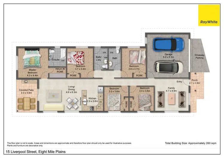 Floorplan of Homely house listing, 15 Liverpool Street, Eight Mile Plains QLD 4113