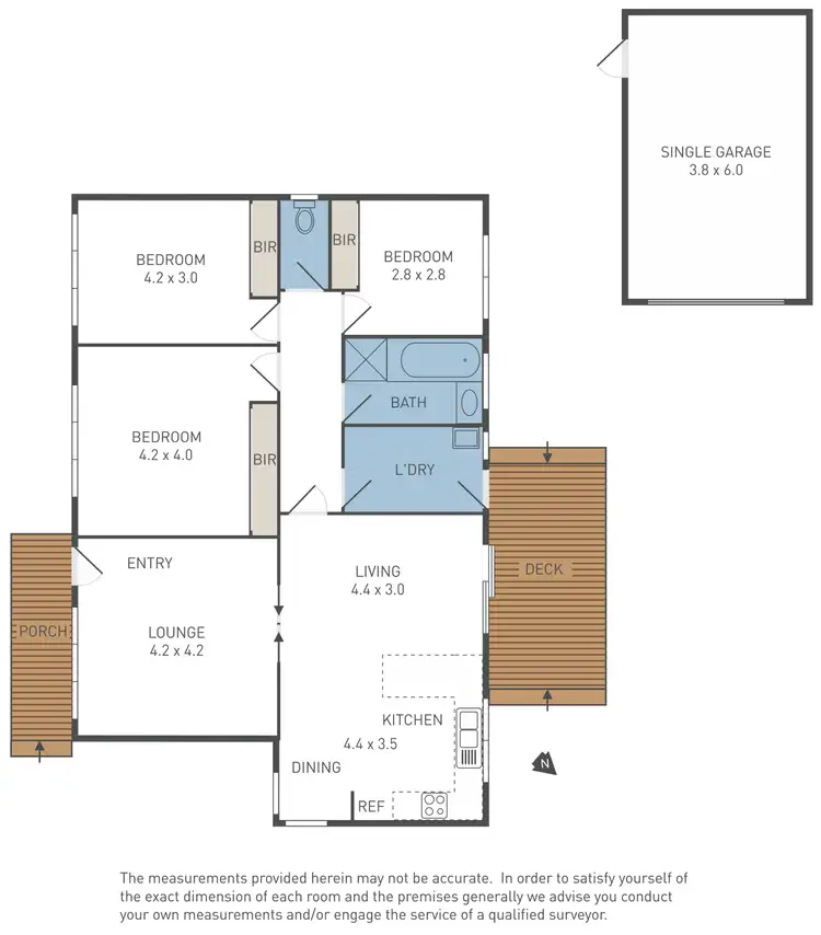 Floorplan of Homely house listing, 1/231 Princes Highway, Werribee VIC 3030