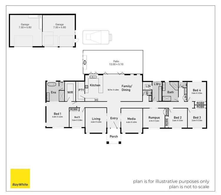 Floorplan of Homely rural property listing, Address available on request