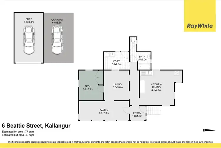Floorplan of Homely house listing, 6 Beattie Street, Kallangur QLD 4503