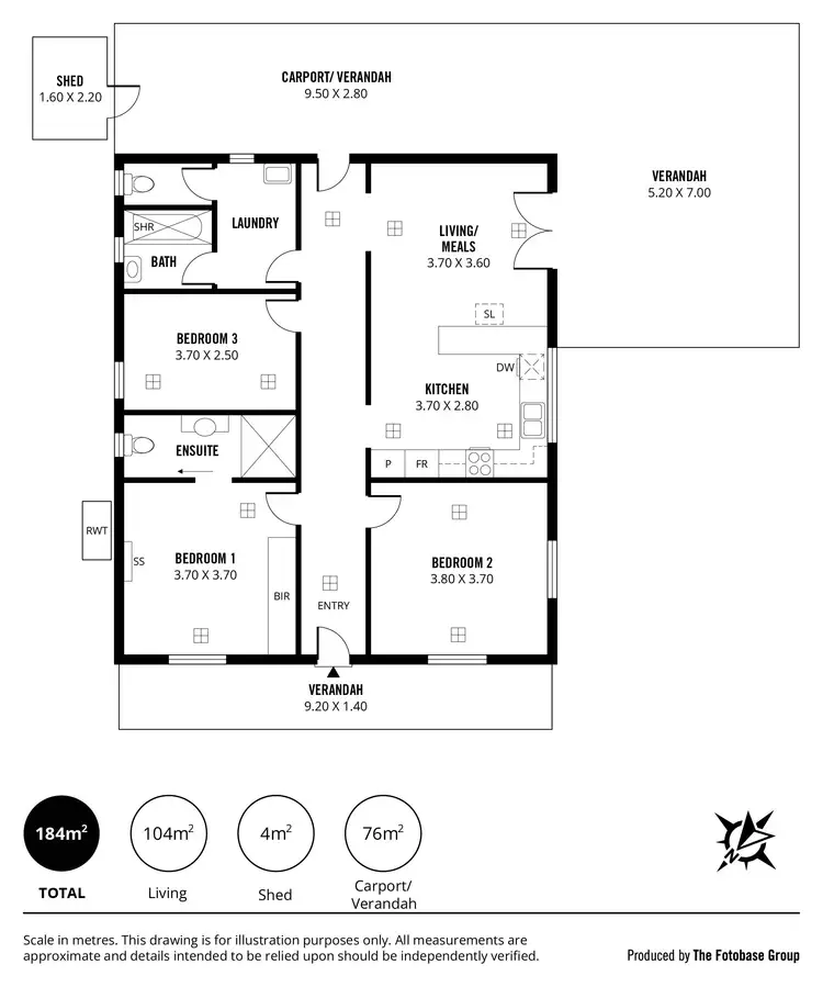 Floorplan of Homely house listing, 112 May Terrace, Ottoway SA 5013
