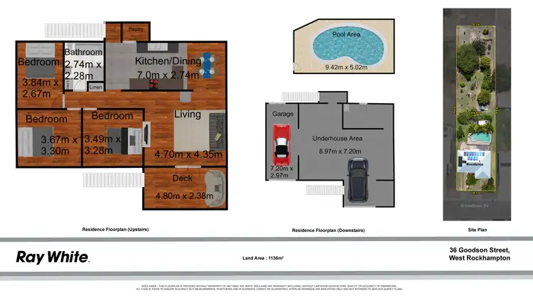 Floorplan of Homely house listing, 36 Goodson Street, West Rockhampton QLD 4700