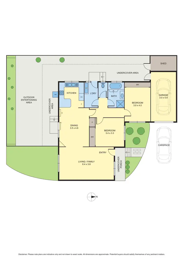 Floorplan of Homely unit listing, 1/10 Minona Street, Fawkner VIC 3060