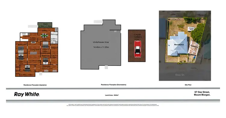 Floorplan of Homely house listing, 67 Dee Street, Mount Morgan QLD 4714