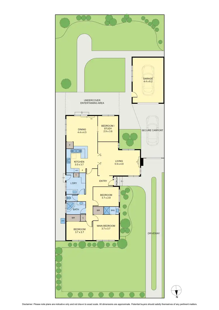 Floorplan of Homely house listing, 157 Anderson Road, Fawkner VIC 3060