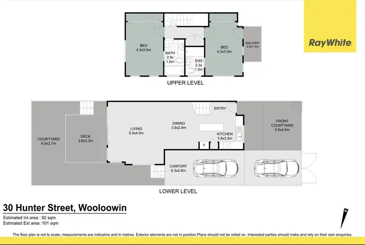 Floorplan of Homely house listing, 30 Hunter Street, Wooloowin QLD 4030