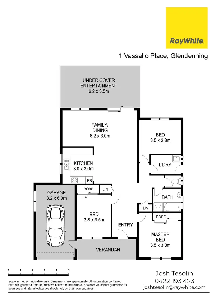 Floorplan of Homely house listing, 1 Vassallo Place, Glendenning NSW 2761