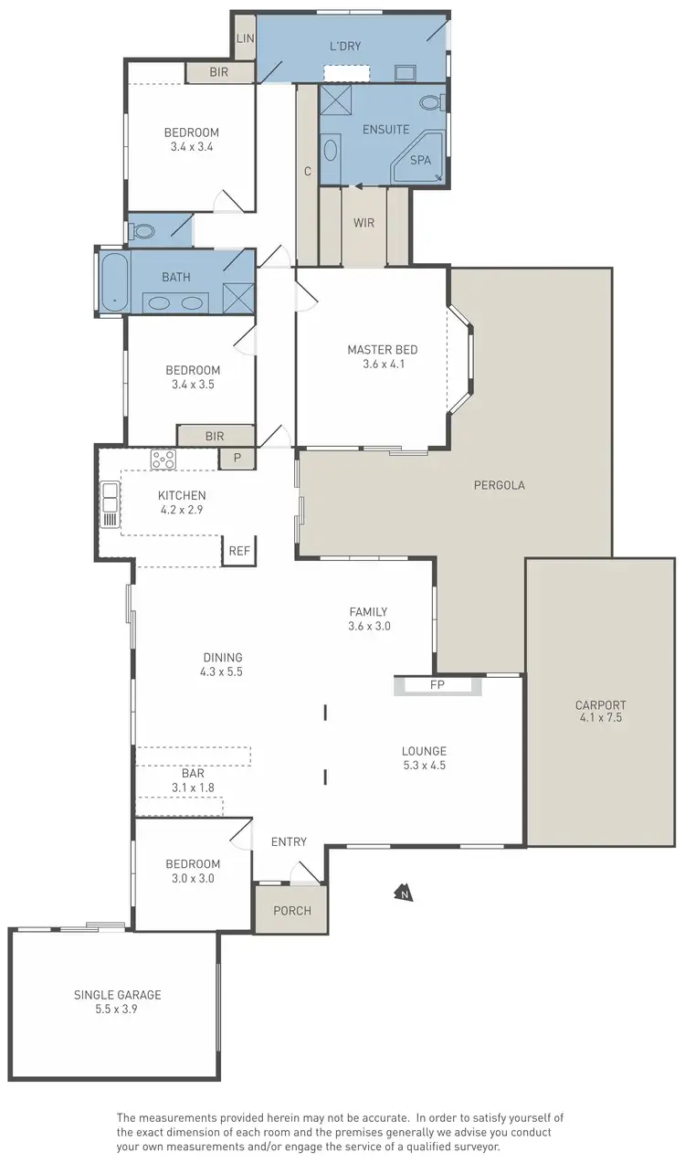 Floorplan of Homely house listing, 113 Hogans Road, Hoppers Crossing VIC 3029