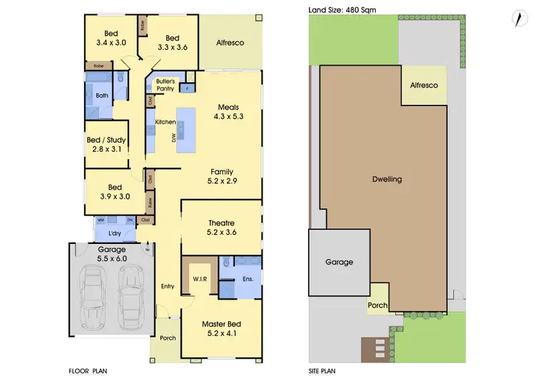 Floorplan of Homely house listing, 22 Gyrfalcon Way, Doreen VIC 3754