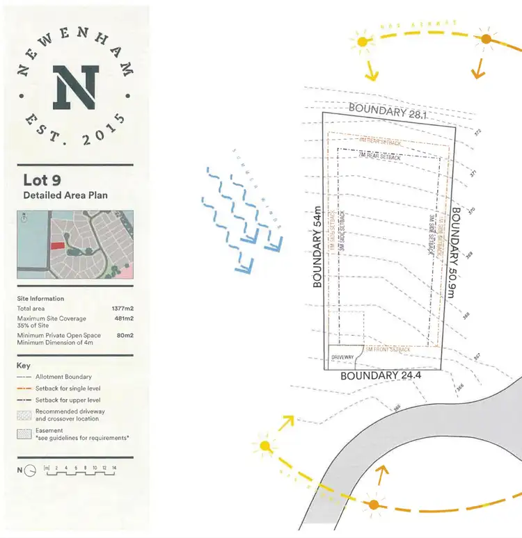 Floorplan of Homely land listing, LOT 9 Weston Grove, Mount Barker SA 5251