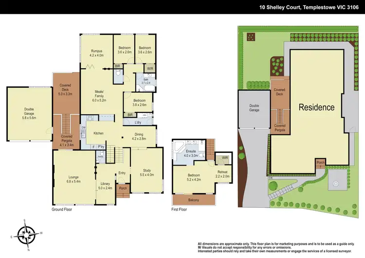 Floorplan of Homely house listing, 10 Shelley Court, Templestowe VIC 3106