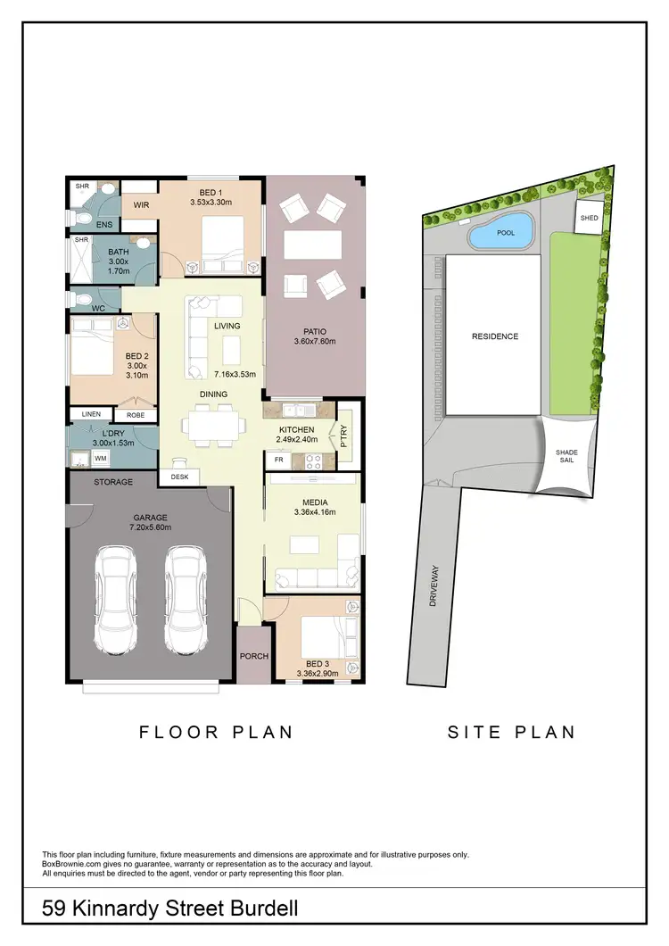 Floorplan of Homely house listing, 59 Kinnardy Street, Burdell QLD 4818