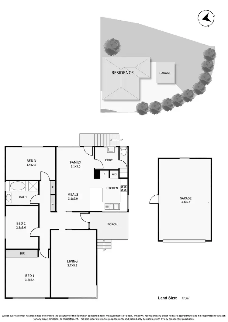 Floorplan of Homely house listing, 171 Gould Street, Frankston VIC 3199